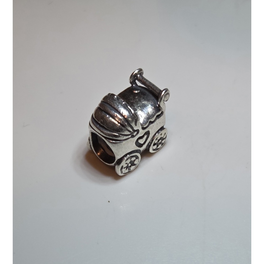 Pandora Sterling Silver Baby Carriage Charm 790346.
